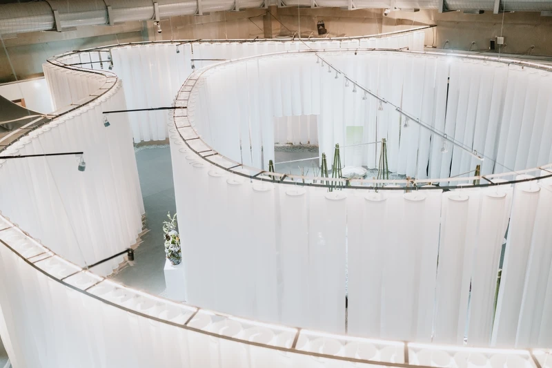 《在呼吸 in spire》展覽空間。