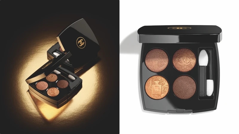 CHANEL香奈兒N°5鐫刻四色眼影(#937星月),NT2,450 CHANEL香奈兒N°5鐫刻四色眼影(#937星月),NT2,450