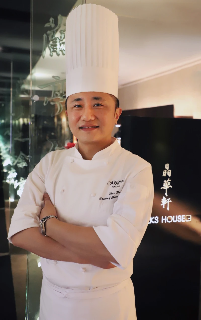 廚藝精湛的鄔海明主廚。 廚藝精湛的鄔海明主廚。