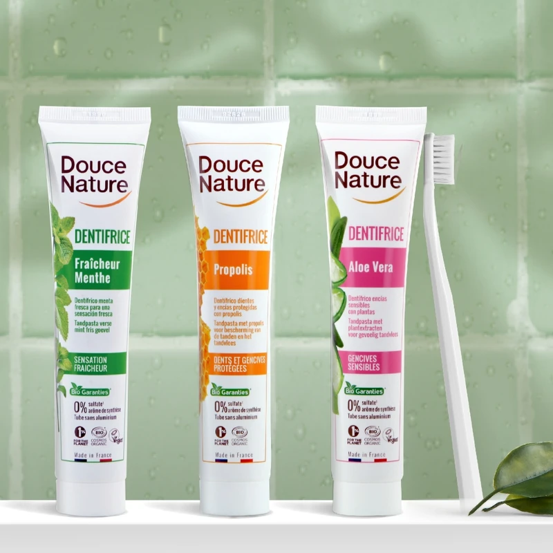 Douce Nature有機牙膏(共3款)75ml，NT280