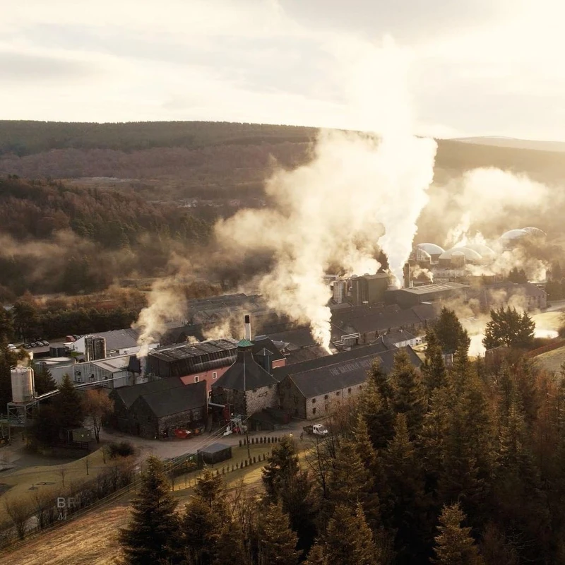 位於蘇格蘭高地的酒廠。 位於蘇格蘭高地的酒廠。