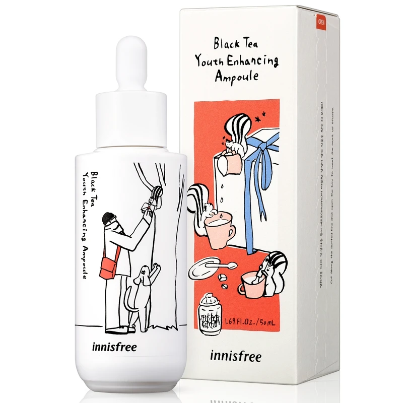 innisfree 2022綠色聖誕濟州紅茶極效修護安瓶50ml，NT1,580