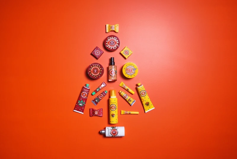 L’OCCITANE歐舒丹繽紛乳油木限定系列情境照。