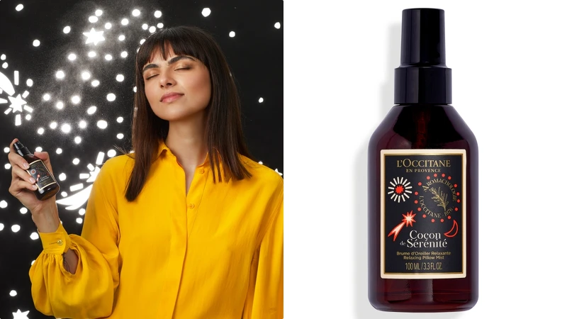 L’OCCITANE歐舒丹繽紛限定版紓壓枕巾噴霧100ml，NT1,100