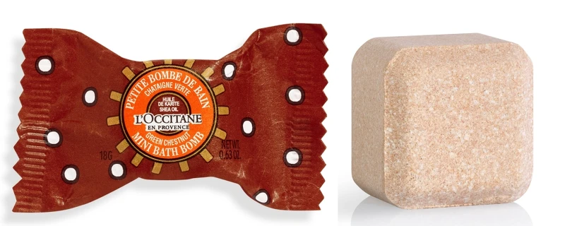 L’OCCITANE歐舒丹繽紛乳油木蒙布朗泡泡方糖18g，NT180