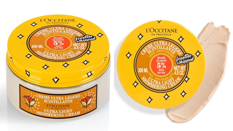 L’OCCITANE歐舒丹繽紛乳油木金黃拿鐵舒芙身體霜200ml，NT1,780