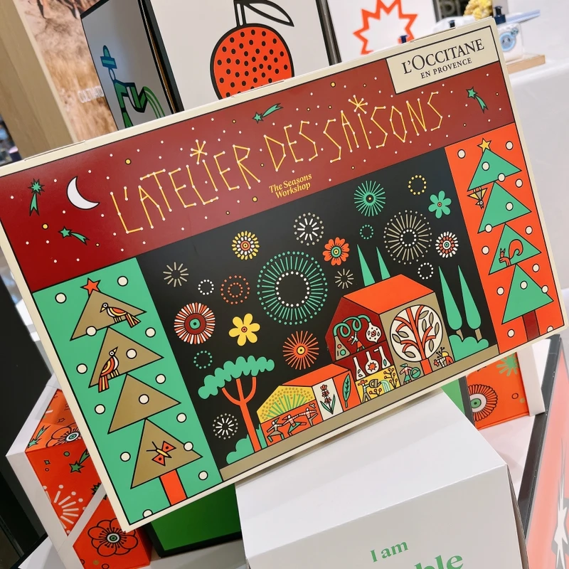 L’OCCITANE歐舒丹繽紛限定版經典倒數月曆，NT2,580