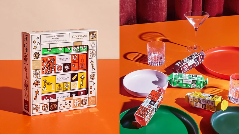 L’OCCITANE歐舒丹繽紛限定版聖誕分享禮盒，NT1,100
