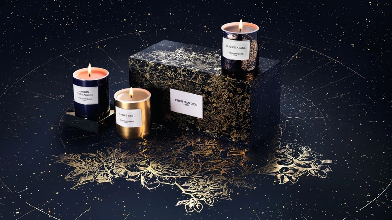 Dior迪奧香氛世家系列-2022迷你蠟燭三件組，NT5,300