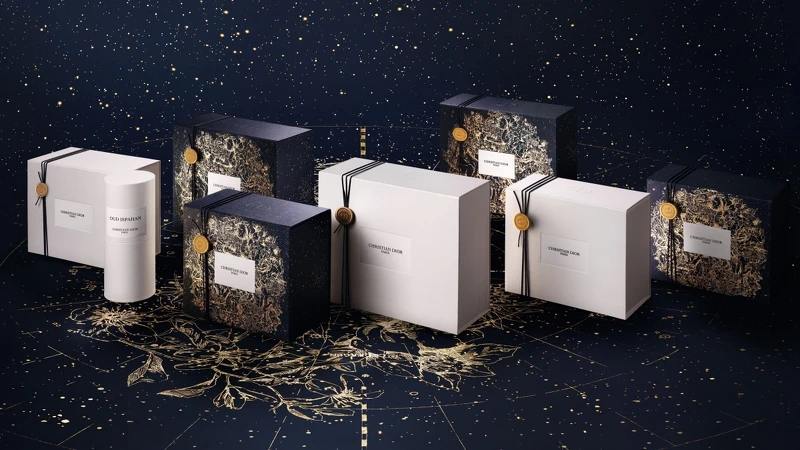 Dior迪奧香氛世家-2022閃耀星辰聖誕限量包裝服務。