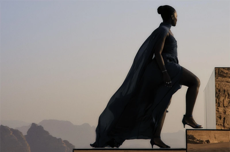 De Beers 全新形象廣告「De Beers - Where It Begins」 - 全球品牌大使 Lupita Nyong’o 露琵塔·尼詠歐 幕後花絮照片
