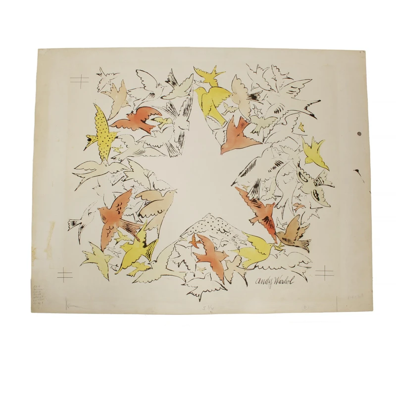 安迪沃荷(Andy Warhol) 古典珍藏庫手繪圖 安迪沃荷(Andy Warhol) 古典珍藏庫手繪圖