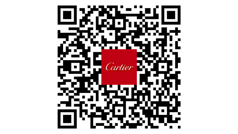 掃描QR CODE,即刻加入Cartier卡地亞台灣LINE官方帳號 掃描QR CODE,即刻加入Cartier卡地亞台灣LINE官方帳號