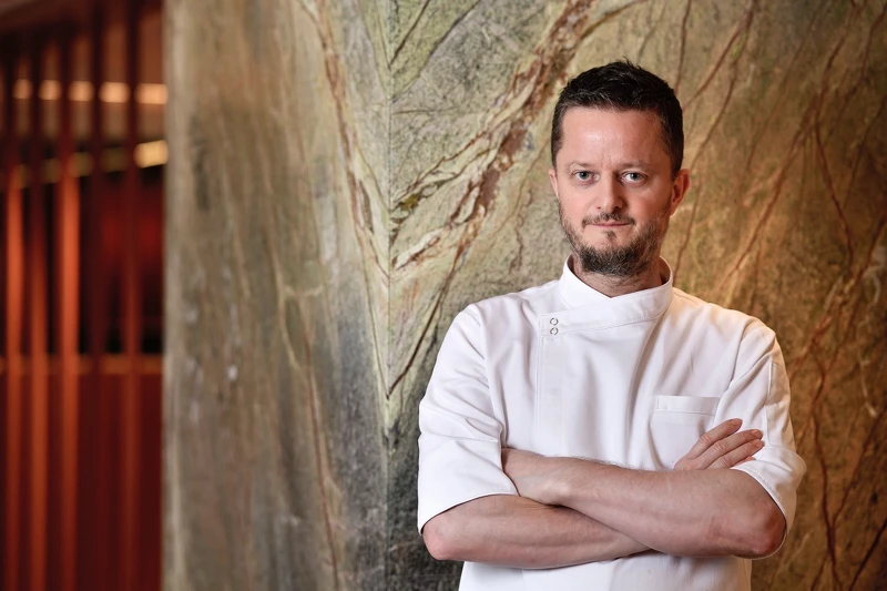 主廚 David Chauveau。 主廚 David Chauveau。