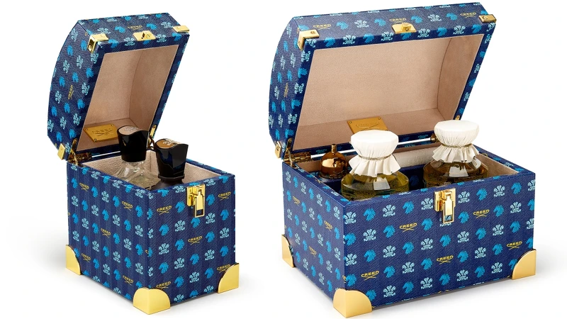 CREED2 022聖誕經典男香珍藏精品皮箱(100ml 兩瓶裝)，NT68,000、珍藏精品皮箱(250ml兩瓶裝)，NT128,000