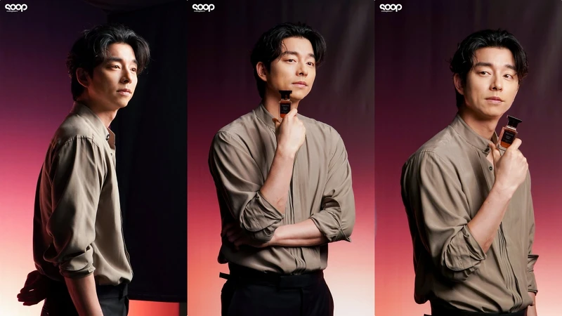 孔劉經紀公司Management SOOP公開的幕後花絮照。 孔劉經紀公司Management SOOP公開的幕後花絮照。