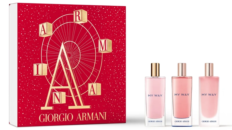 Giorgio Armani亞曼尼MY WAY隨身香氛禮盒金燦版，NT3,450