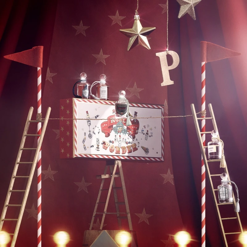 Penhaligon’s 2022男士聖誕香氛組合-聖誕大表演家視覺。