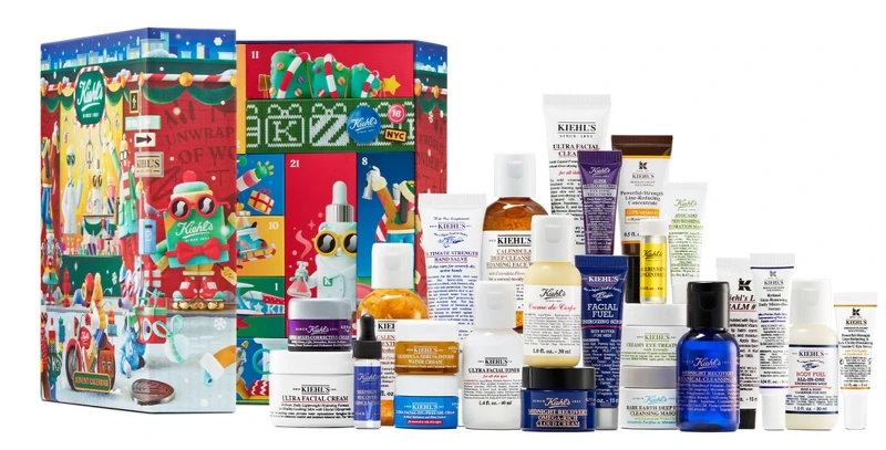 Kiehl’s契爾氏2022聖誕倒數月曆驚喜登場，NT3,480