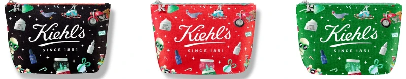 Kiehl’s契爾氏2022限量聖誕化妝包。
