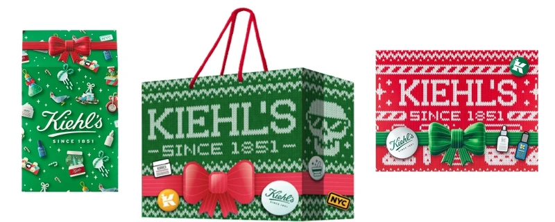 Kiehl’s契爾氏2022聖誕限定禮物包裝。