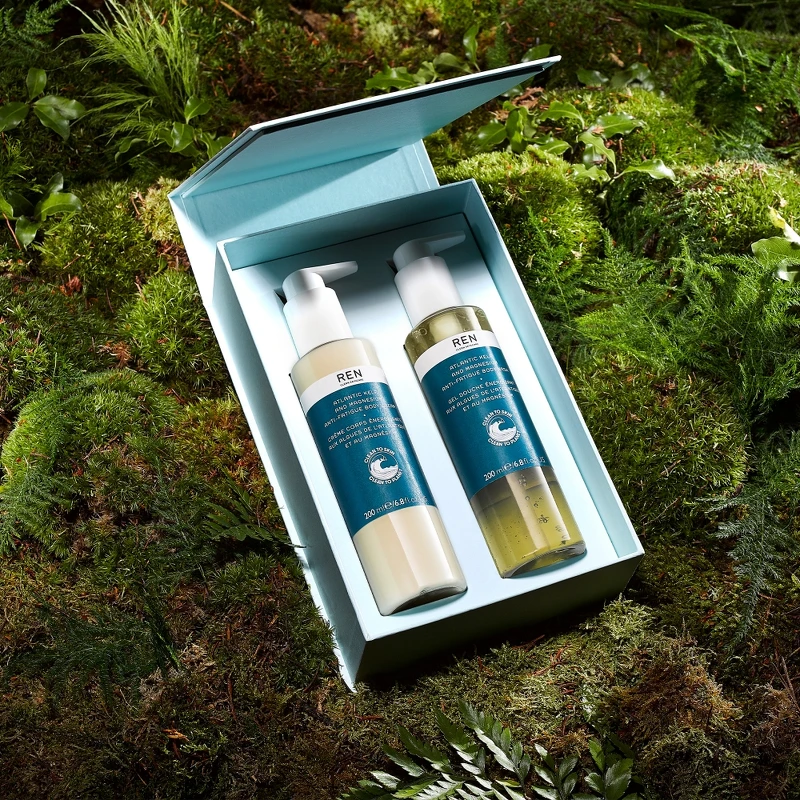 REN深海喚能身體清潔保養組，NT1,500