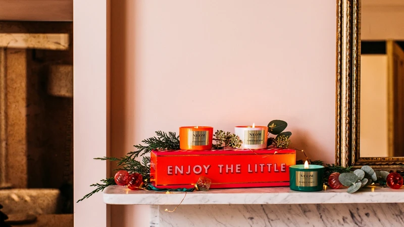 NEOM 2022耶誕氣息香氛禮盒75g*3，NT2,080