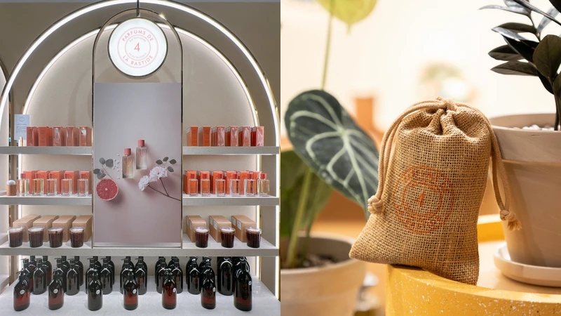 hearth消費滿額贈禮-香墅旅程的手工普羅旺斯薰衣草麻袋。