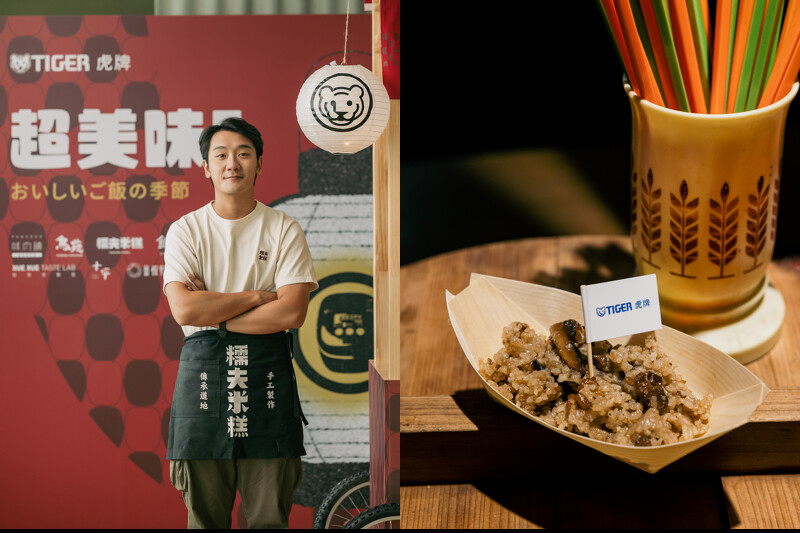 台南「糯夫米糕」劉雨樵主廚。 台南「糯夫米糕」劉雨樵主廚。