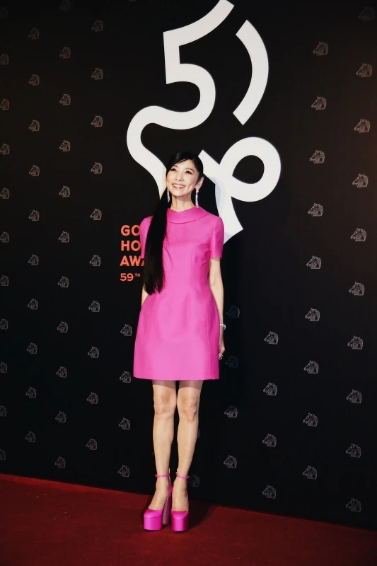 黑木瞳來台參加59屆金馬獎。