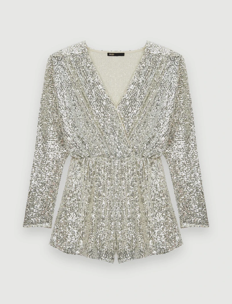 Maje 亮片洋裝，價格店洽。