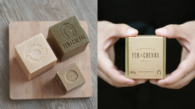 Fer à Cheval法拉夏經典馬賽皂(橄欖油)-方形300g，NT840