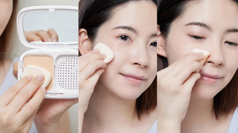 全新媚點media luxe粉餅