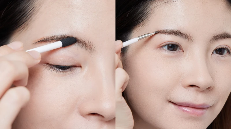 全新媚點media luxe眉彩餅化妝