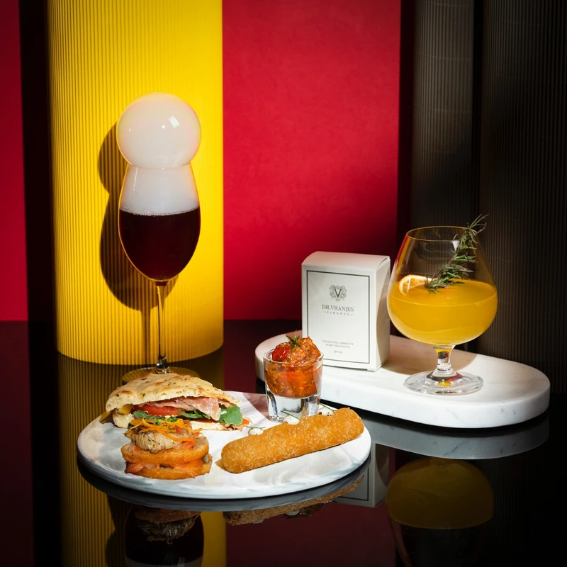 台北遠東香格里拉茶軒X寬庭翡冷翠Dr. Vranjes Firenze香遇波波里花園歡飲小食光,每份NT1,680加10%。 台北遠東香格里拉茶軒X寬庭翡冷翠Dr. Vranjes Firenze香遇波波里花園歡飲小食光,每份NT1,680加10%。