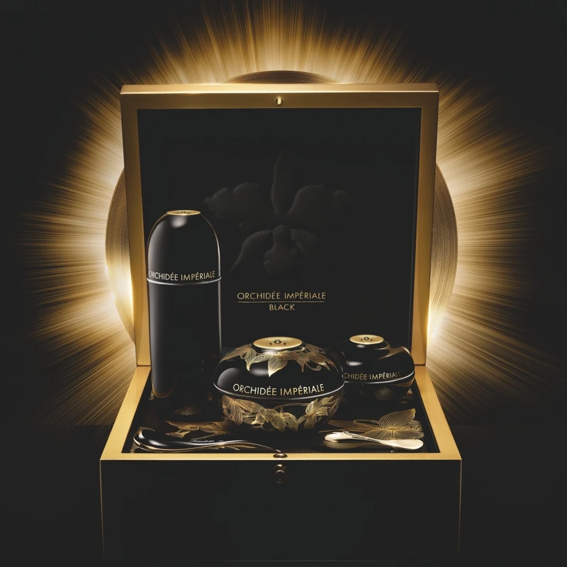 嬌蘭黑蘭鑽極萃乳霜-李洪波藝術聯名收藏，NT134,700(全球限量五百組)。