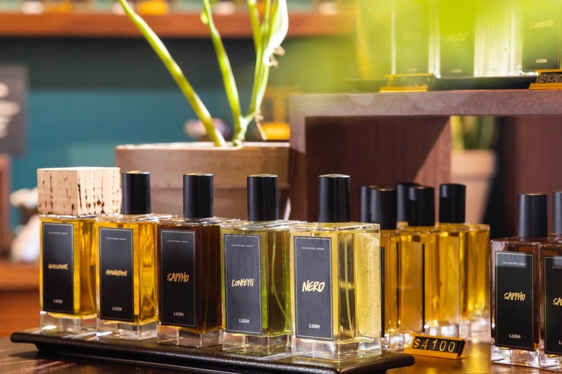 Lush香水圖書館系列一共29款香水，其中「文藝復興靈感香氛」五款僅在有香水圖書館的店鋪限定販售。