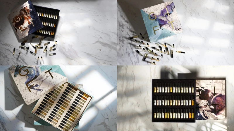 AMOUAGE 2022年度限量針管禮盒(共四款)，NT12,800