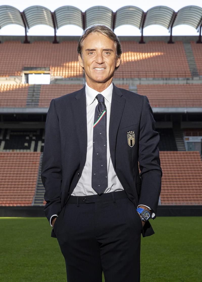 義大利國家足球隊主教練Roberto Mancini