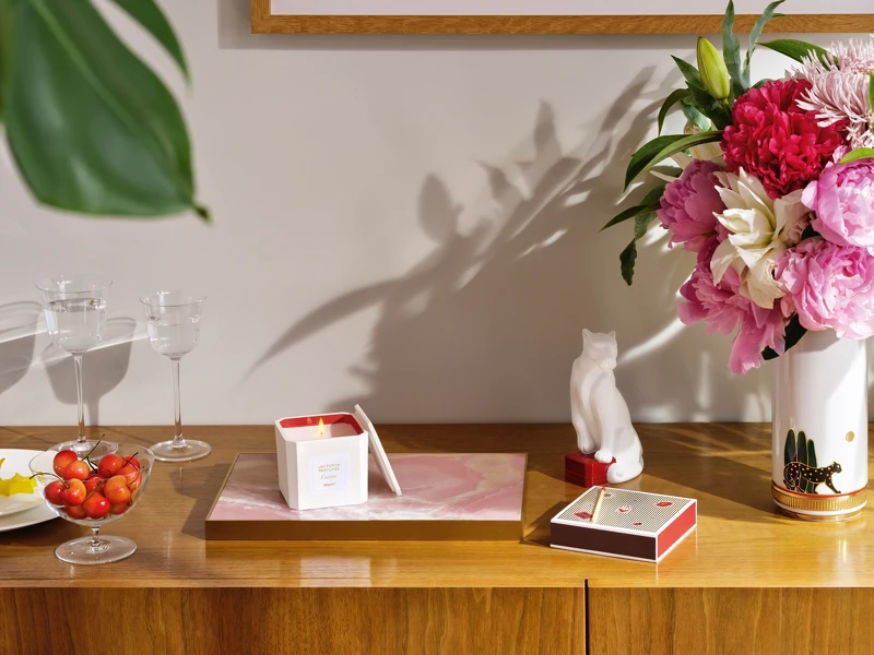 Cartier卡地亞香氛蠟燭Les Ecrins Parfumés系列。