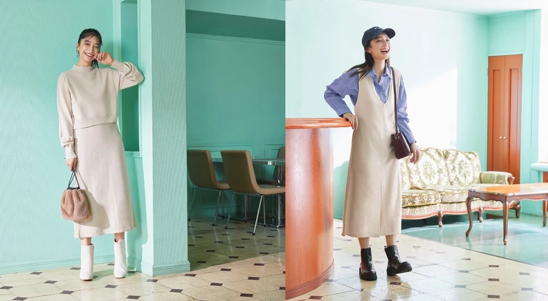 ▲首次推出限定優惠的「女裝多way連身裙」感謝祭優惠價$890元,可選擇成套搭配,或是單穿背心裙並搭配其他上衣單品,一套就能為這個冬季創造穿搭的無限可能。 ▲首次推出限定優惠的「女裝多way連身裙」感謝祭優惠價$890元,可選擇成套搭配,或是單穿背心裙並搭配其他上衣單品,一套就能為這個冬季創造穿搭的無限可能。