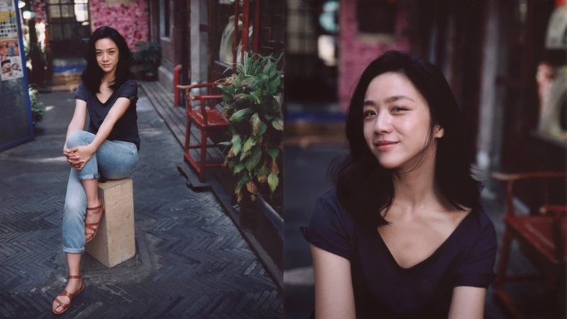 (湯唯2018年時挑戰SK-II #BareSkinProject拍攝素顏照。) (湯唯2018年時挑戰SK-II #BareSkinProject拍攝素顏照。)