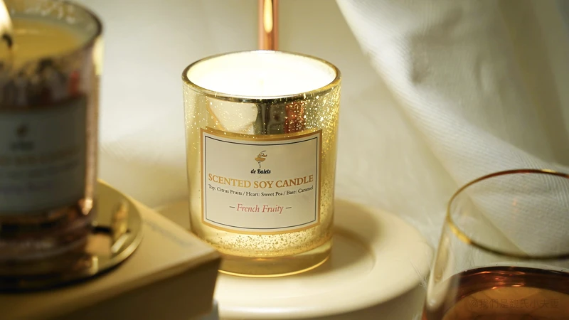 輕奢感流金香氛蠟燭-法式果香(小金杯) 輕奢感流金香氛蠟燭-法式果香(小金杯)