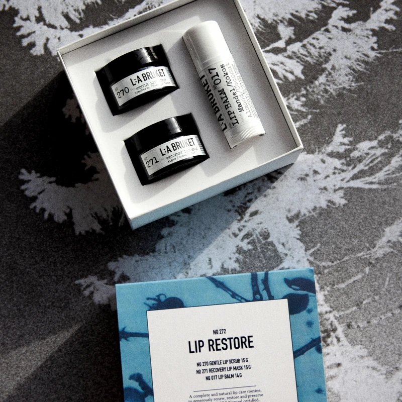 L:A BRUKET 2022聖誕限量明星唇部護理組，NT2,600