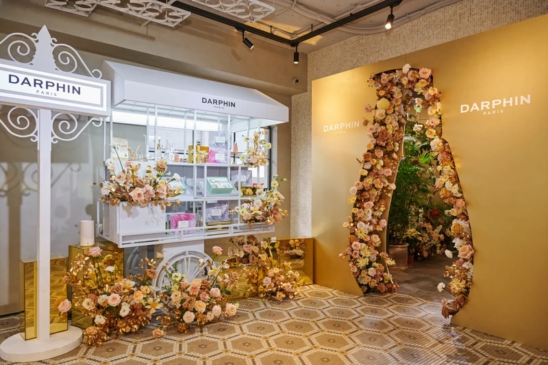 Darphin朵法療癒花園派對「療癒·裝置藝術」。