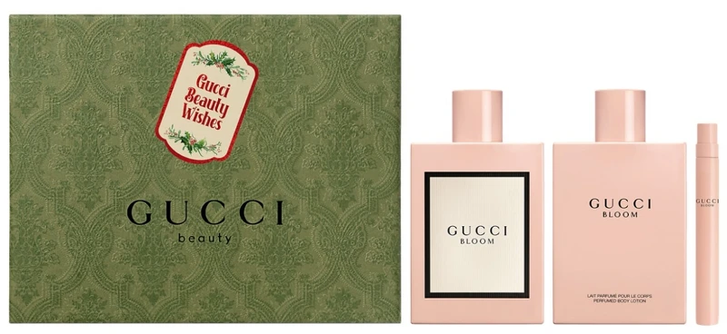 GUCCI聖誕限量花悅女性節慶禮盒，NT6,300