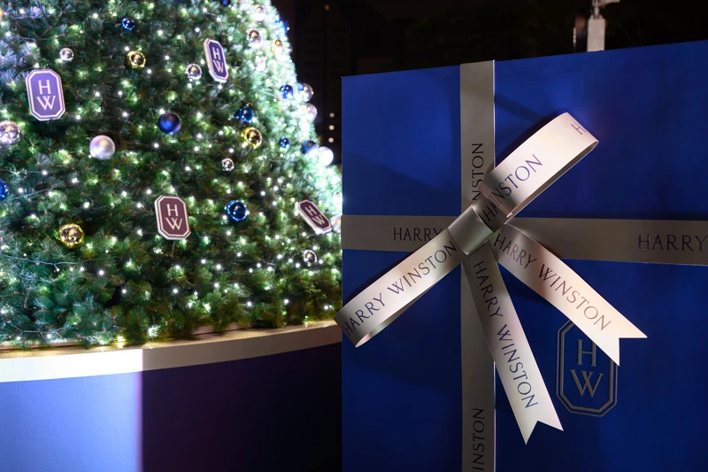 海瑞溫斯頓2022聖誕樹