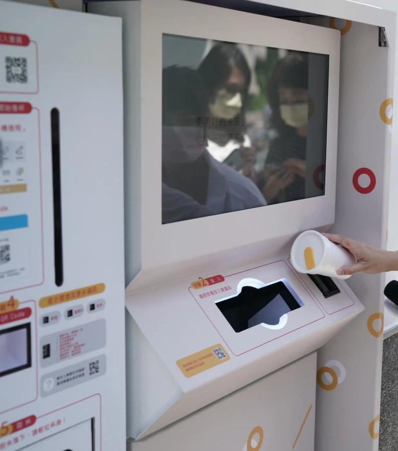 循環杯借還機器須符合極高的衛生標準。（圖／好盒器提供）