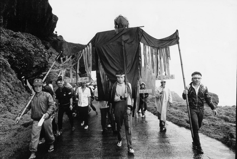 《驅逐蘭嶼的惡靈》，1988，潘小俠攝