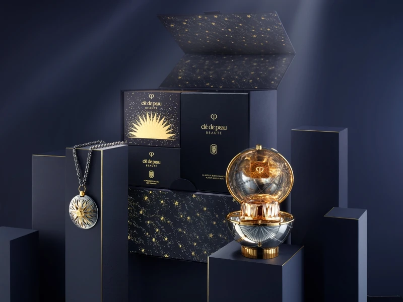 肌膚之鑰40週年高級訂製珠寶系列精質乳霜情境。